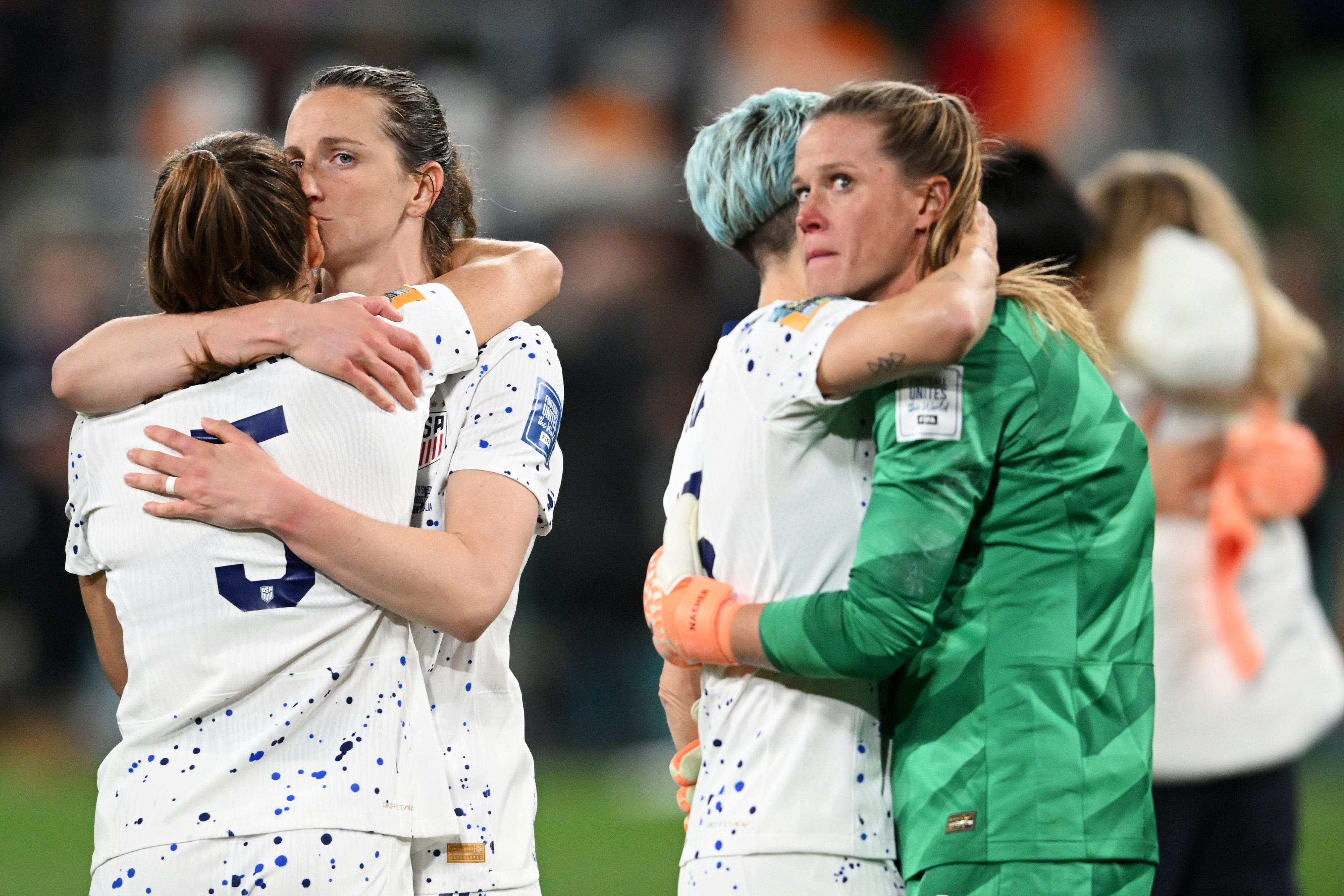 Die US-Frauenfußballmannschaft verliert bei der Weltmeisterschaft 2023 gegen Schweden