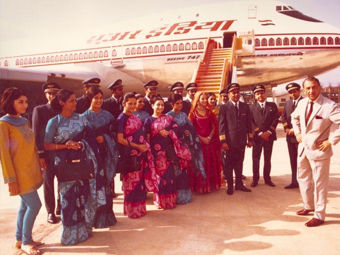 Tata Airlines 747
