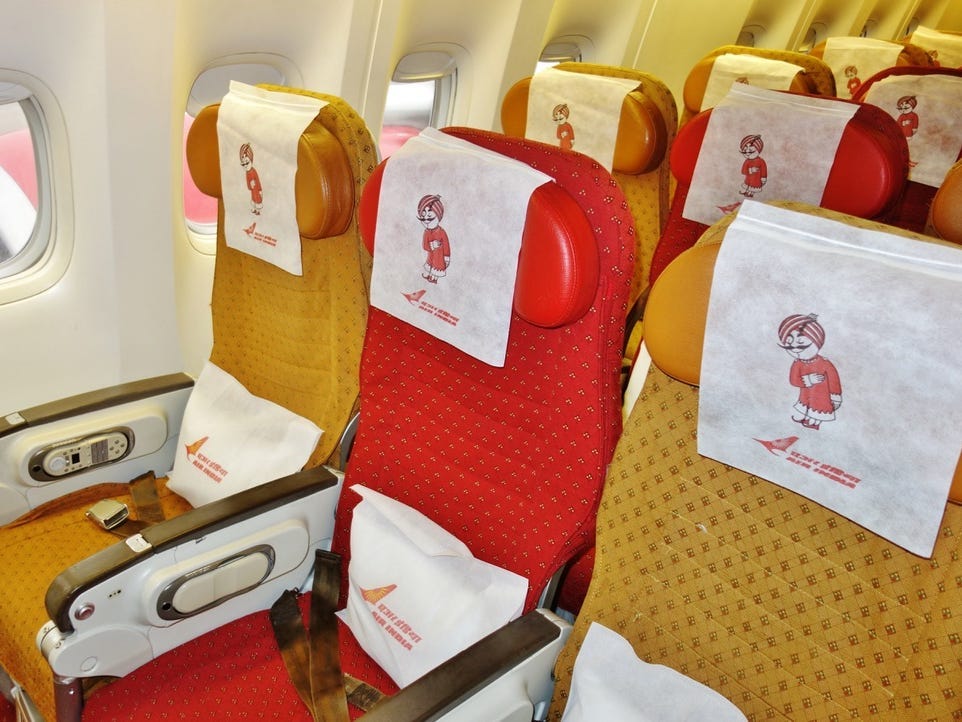 Air India-Sitze