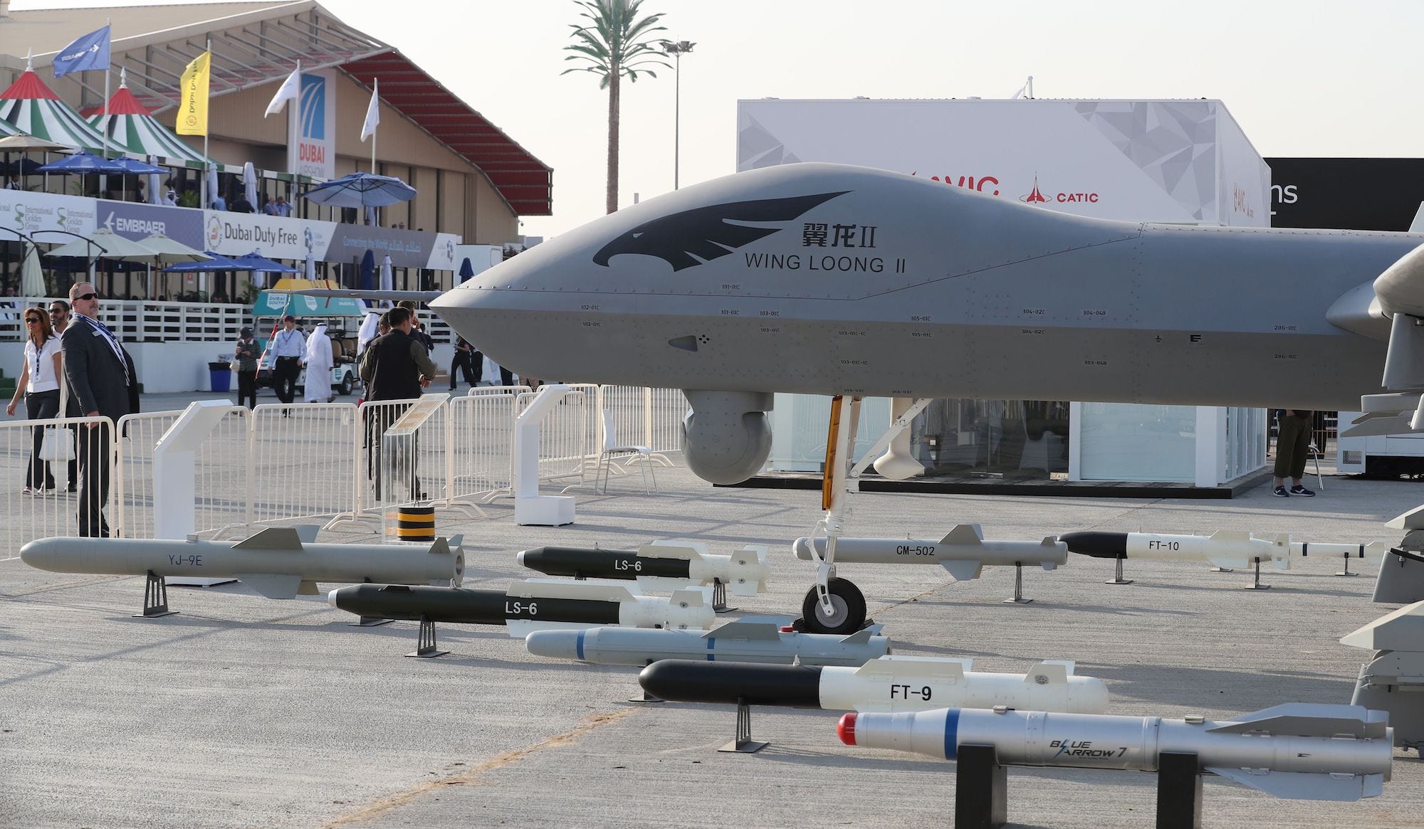 China Wing Loong II Drohne Dubai
