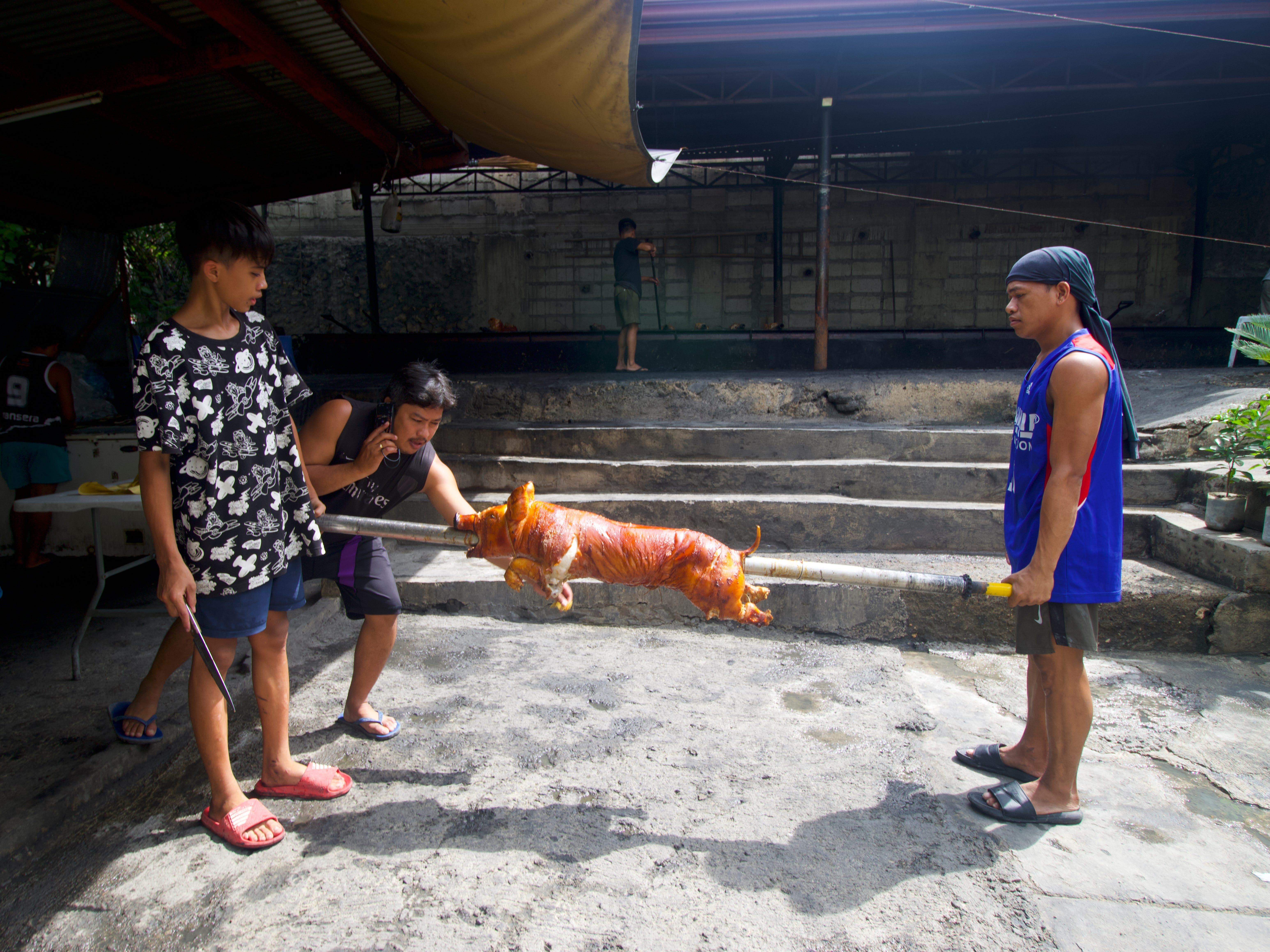 Cebu-Schweinefleischessen