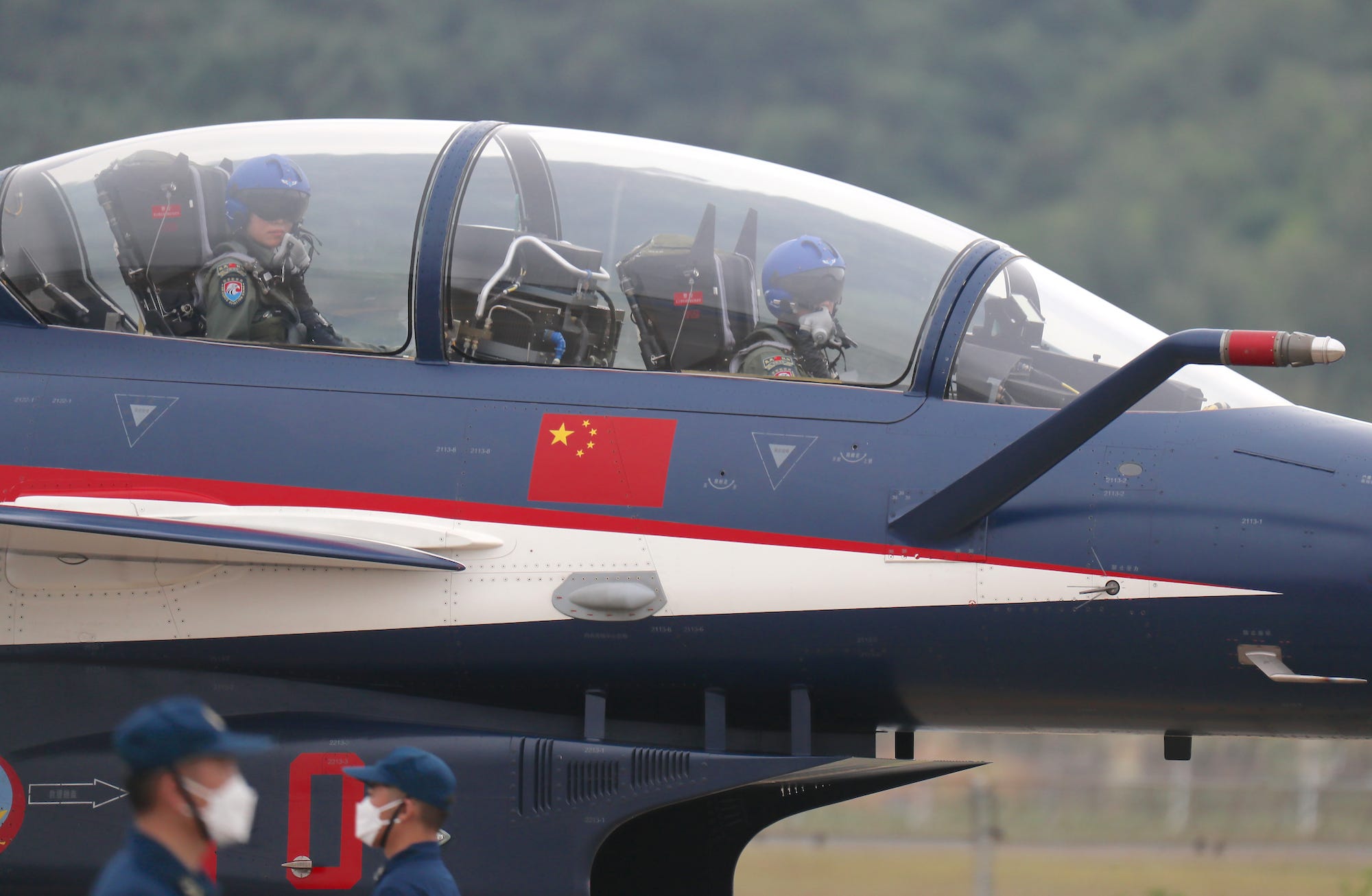 J-10-Kampfflugzeug der chinesischen Luftwaffe