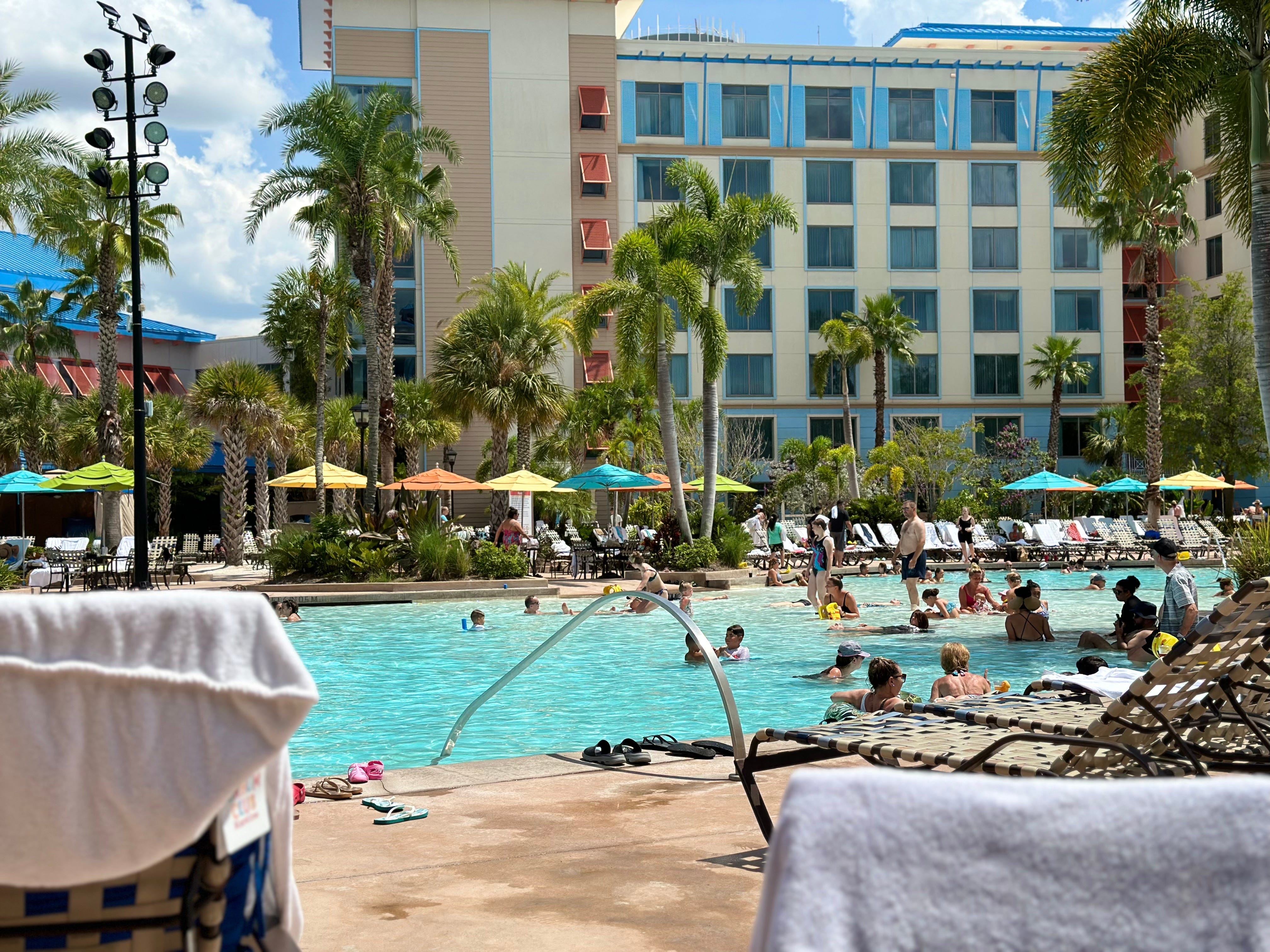 Pool im Loews Sapphire Falls Resort in Universal Orlando