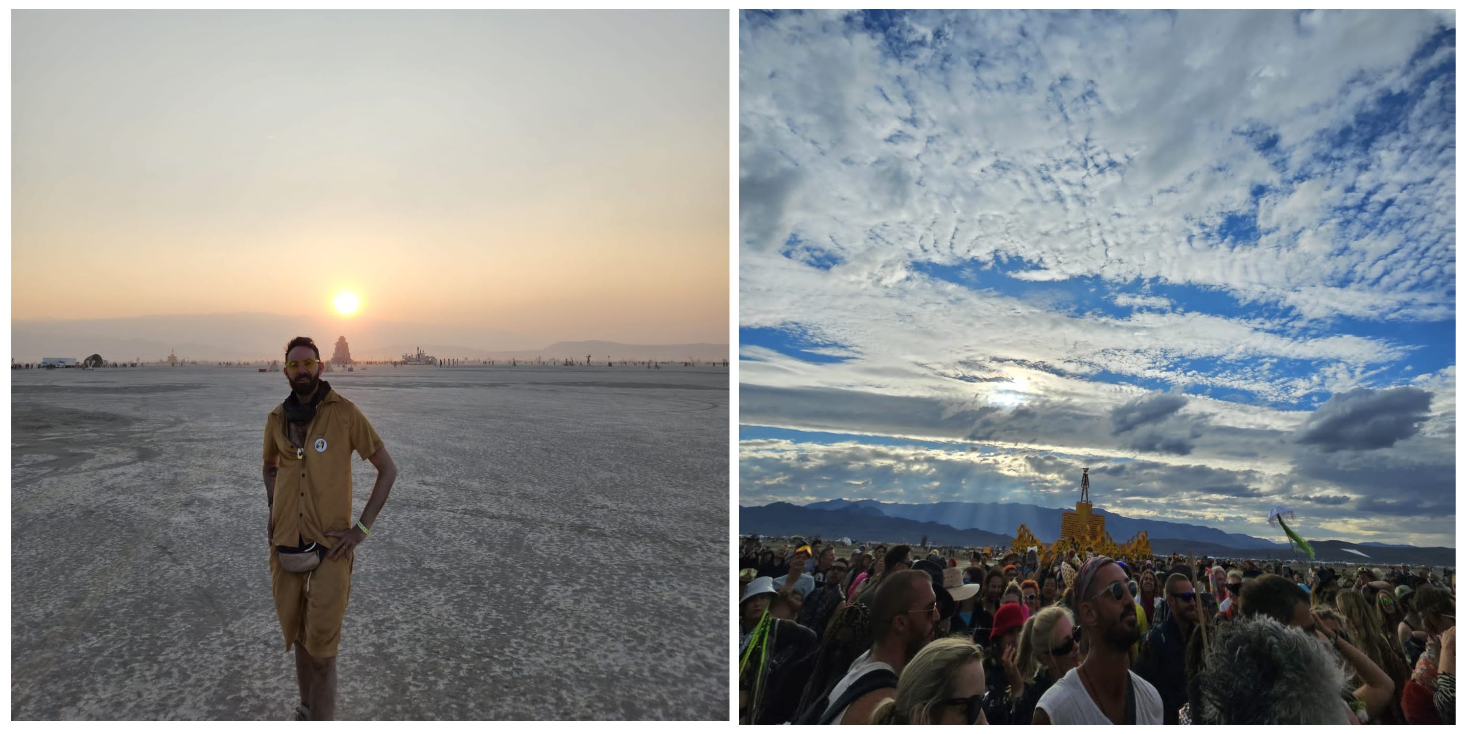 Dan Murray-Serter besuchte dieses Jahr sein siebtes Burning Man-Festival. 