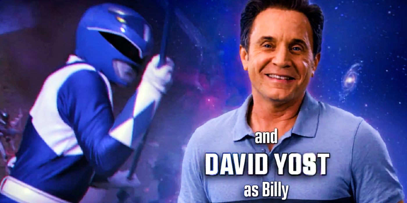 David Yost als Billy im Intro von Power Rangers Cosmic Fury