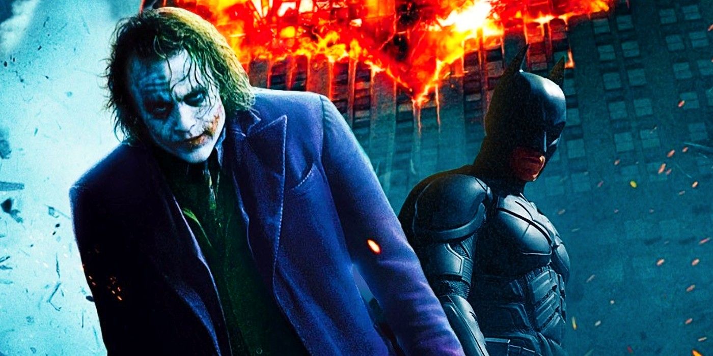 Der Dark Knight Joker und Batman