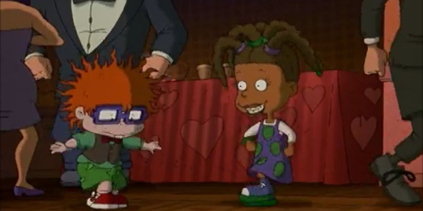 Susie tanzt mit Chuckie in Rugrats in Paris 