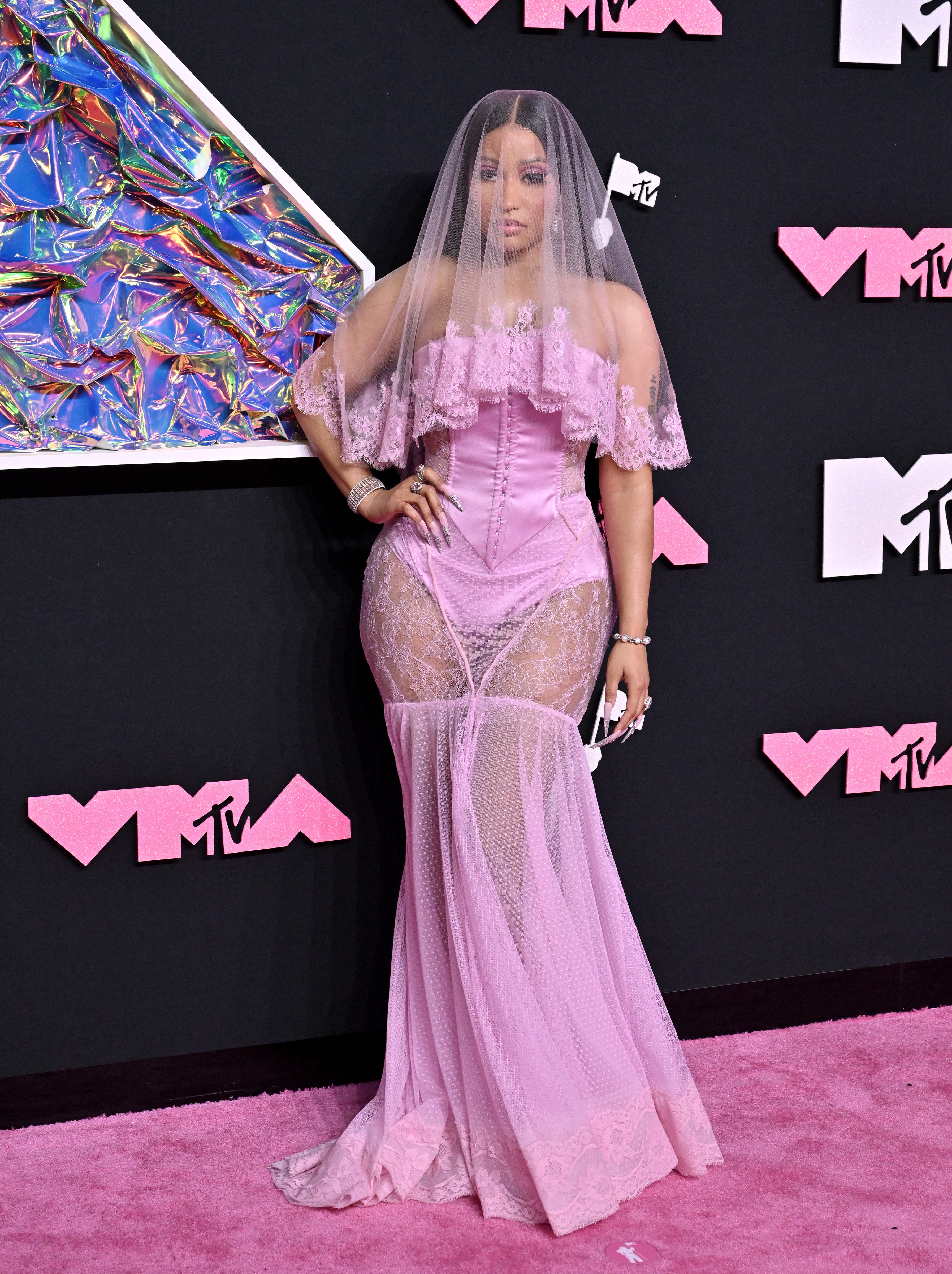 Nicki Minaj nimmt am 12. September 2023 an den MTV Video Music Awards 2023 in Newark, New Jersey, teil.
