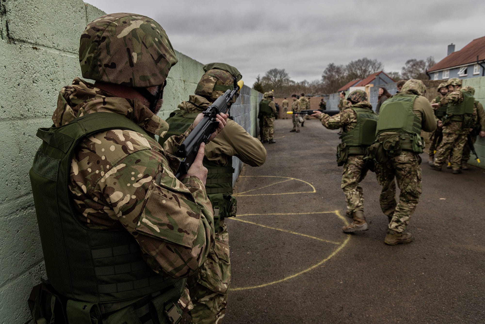 Britische Ausbildung der ukrainischen Marinesoldaten