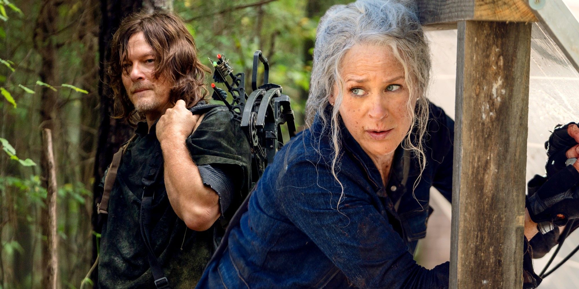 Daryl und Carol in Walking Dead Staffel 10, Folge 21