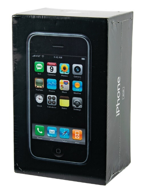 Der Heilige Gral!  Ein versiegeltes OG-iPhone mit 4 GB steht zur Auktion – ein von Jobs signiertes iPad von 2010, ein „Holy Grail“ von 2007.  iPhone gehört zu den Apple-Geräten, die versteigert werden
