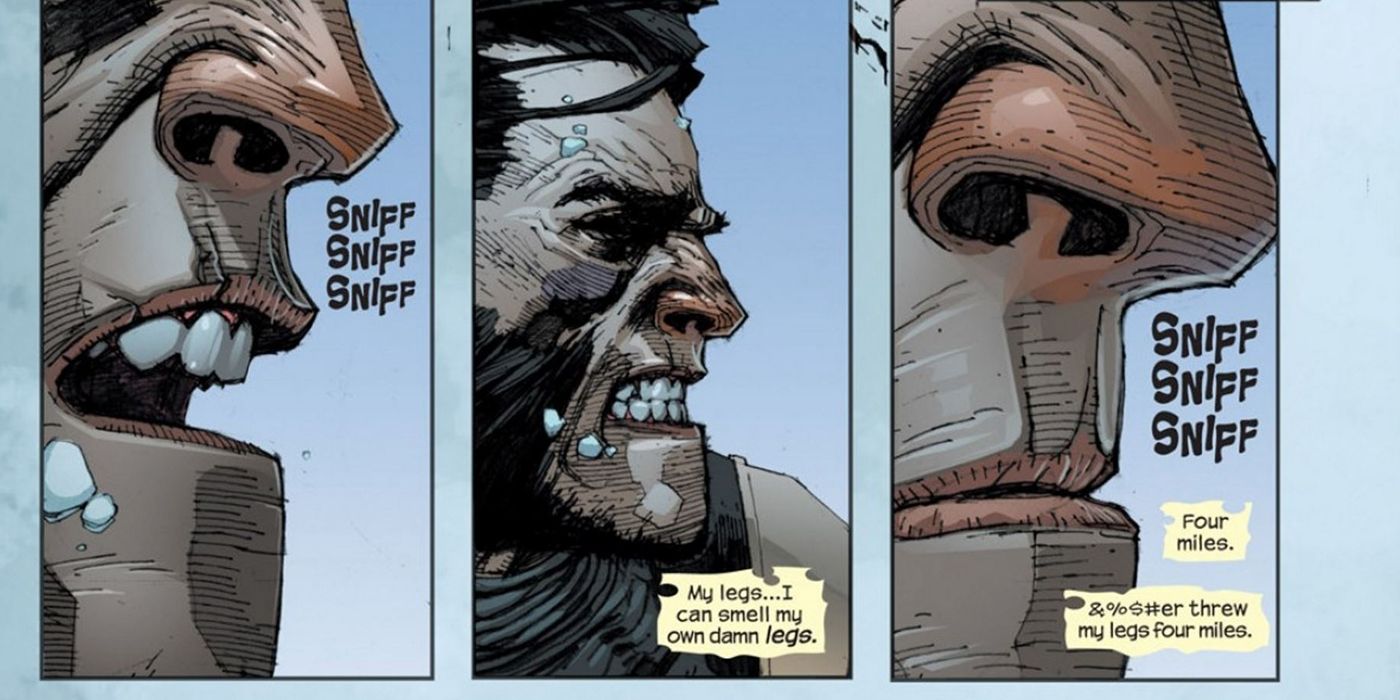 Wolverine übermenschliche Sinne