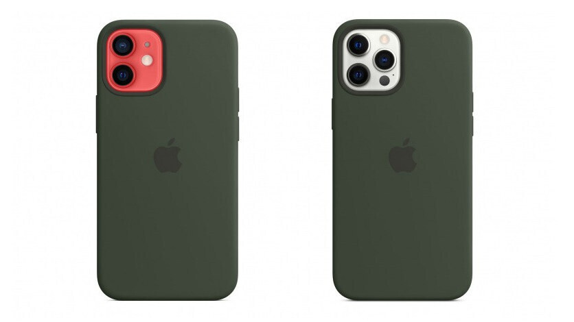 Eine grüne Hülle auf einem roten Telefon im Vergleich zu einer grünen Hülle auf einem weißen Telefon;  Neutrale Designfarben sind viel flexibler, wenn es darum geht, sie mit Hüllen aufzupeppen – Unpopuläre Meinung: Die Farben des Titan-iPhone 15 Pro sind erstaunlich gut gestaltet