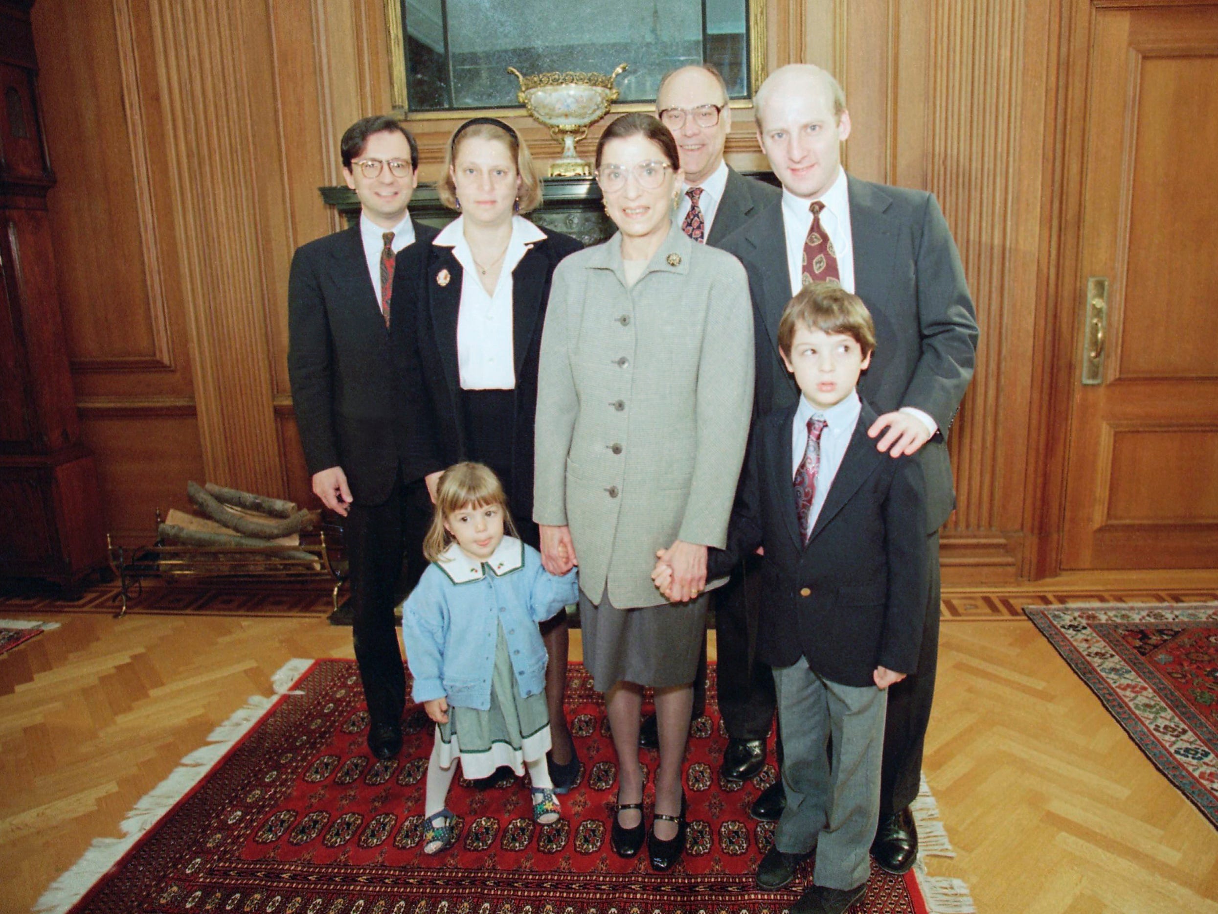 Ginsburg und Familie 1993
