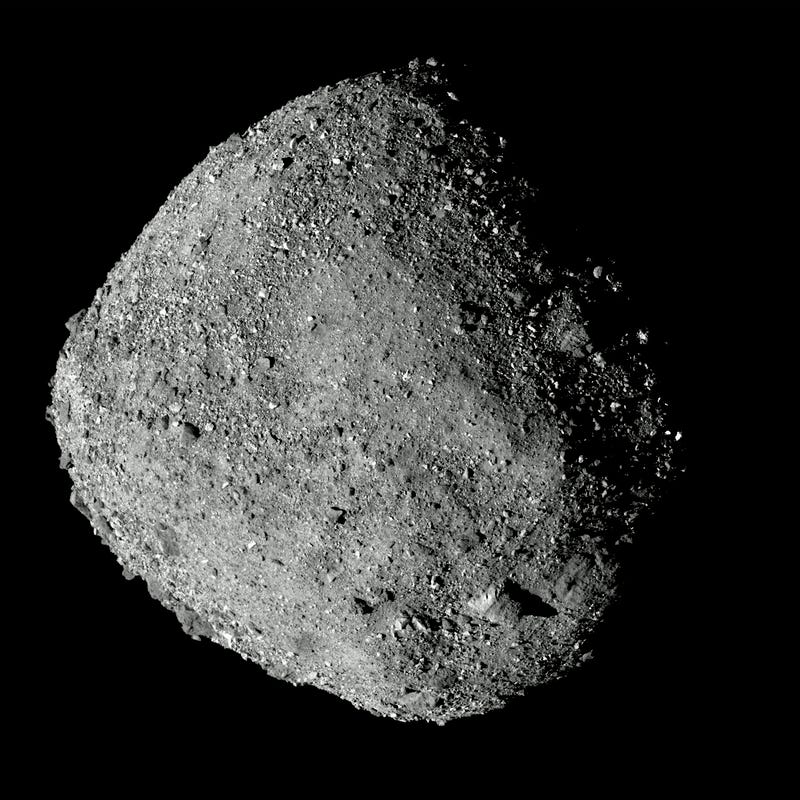 Asteroid Bennu, rotierender Osiris Rex