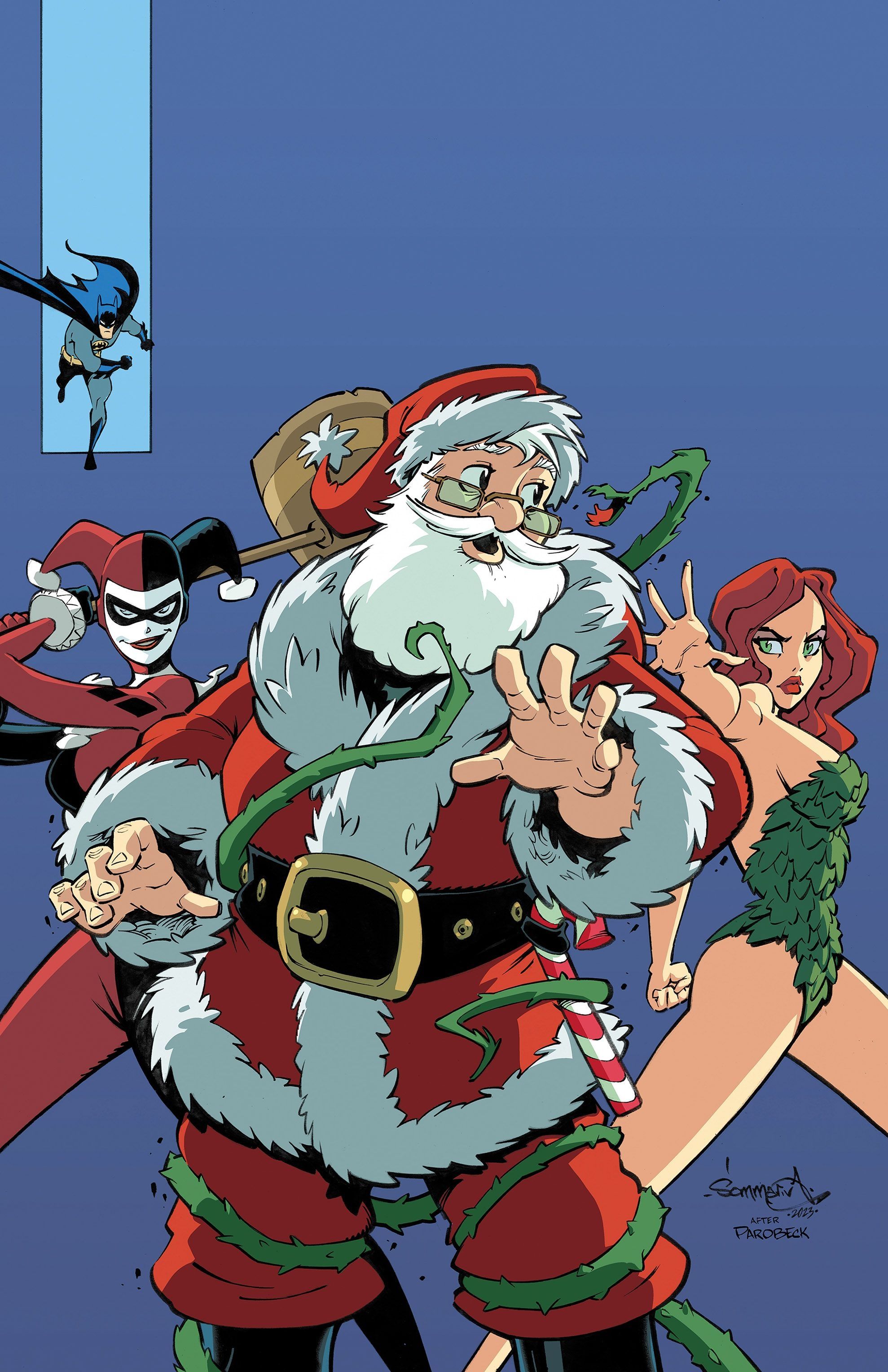 Harley Quinn Santa Variant DC
