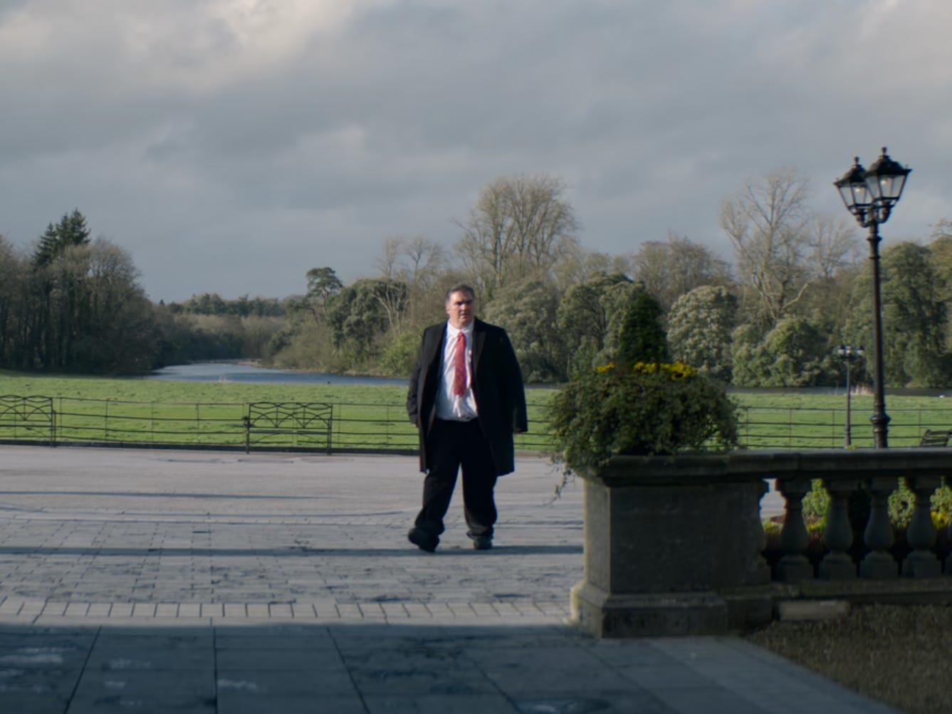 Barry George draußen in Irland in der Netflix-Serie „Who Killed Jill Dando?“ gesehen