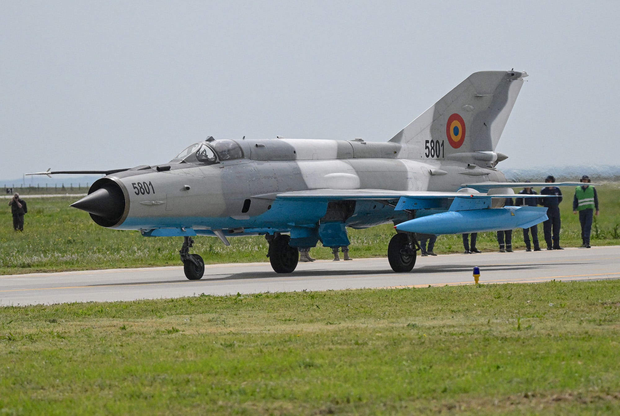 Rumänien MiG-21-Kampfflugzeug