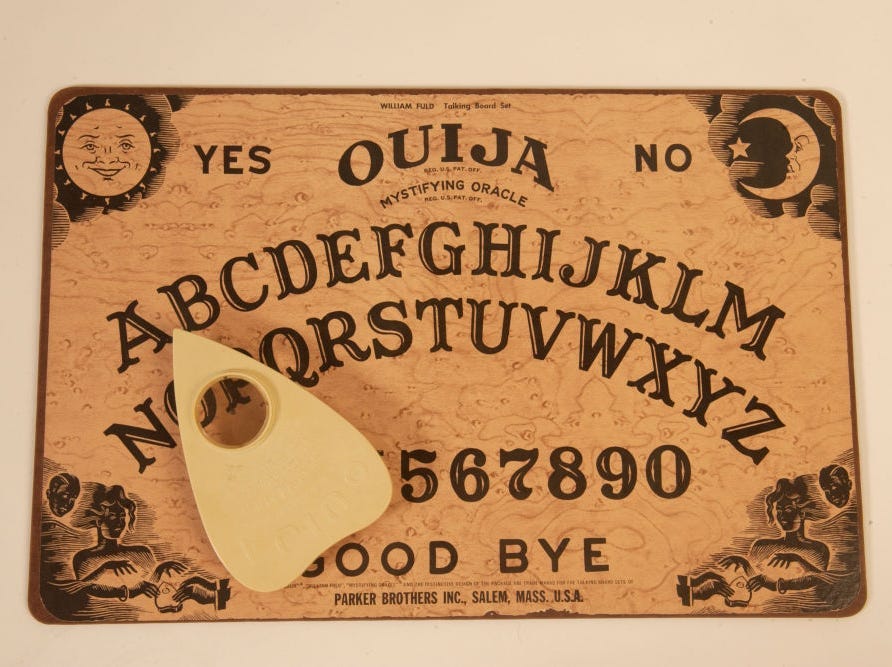 Ein Ouija-Brett