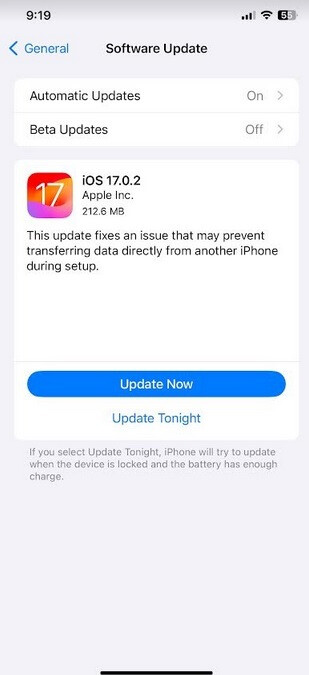 Apple veröffentlicht iOS 17.0.2, das verhindern könnte, dass ein iPhone während der Einrichtung übertragene Daten empfängt – Apple erweitert die Verbreitung von iOS 17.0.2, lässt iPadOS 17.0.2 und watchOS 10.0.2 fallen