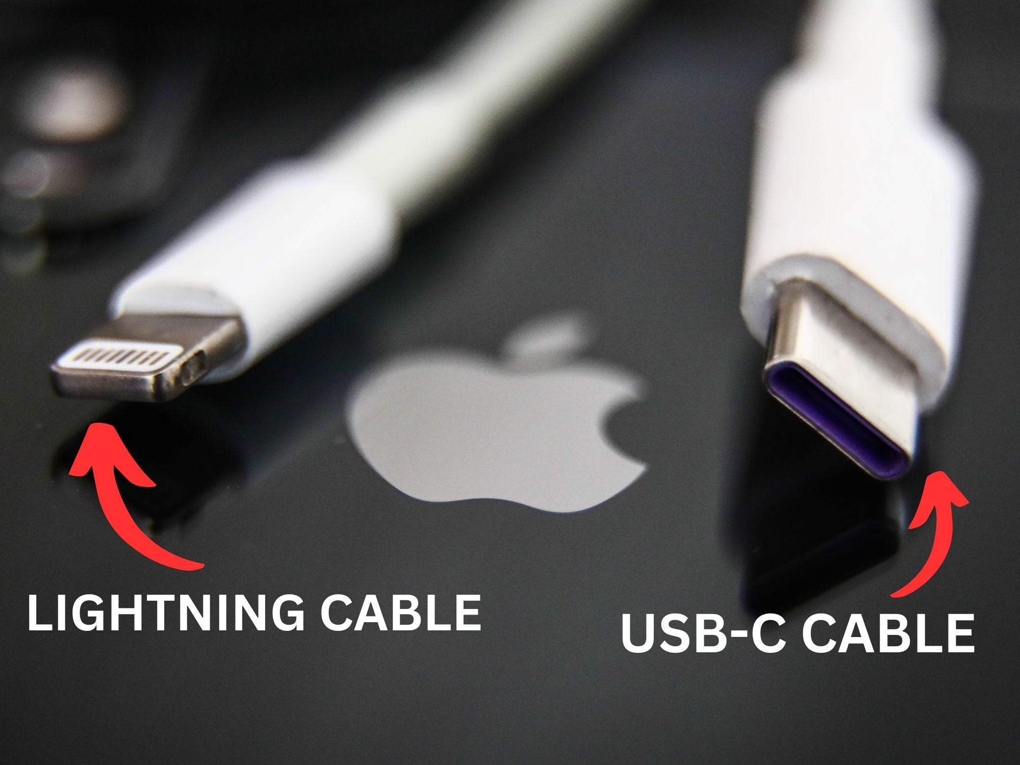 Lightning-Kabel und USB-C-Kabel