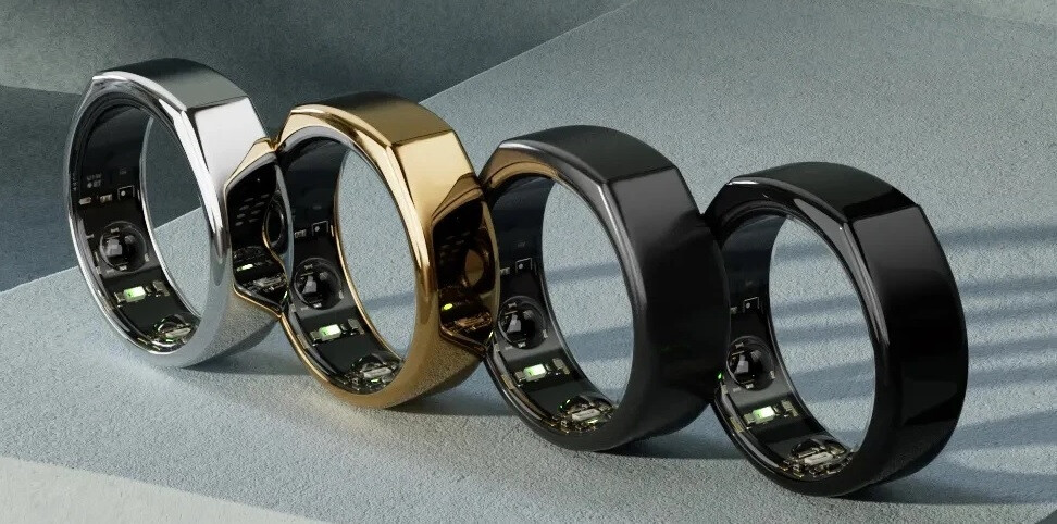Dieses Bild der Oura-Ringe zeigt die zahlreichen Sensoren im Inneren des Geräts – Tipster sagt, dass der Star des Q1 Samsung Unpacked-Events kein Galaxy S24-Telefon sein wird