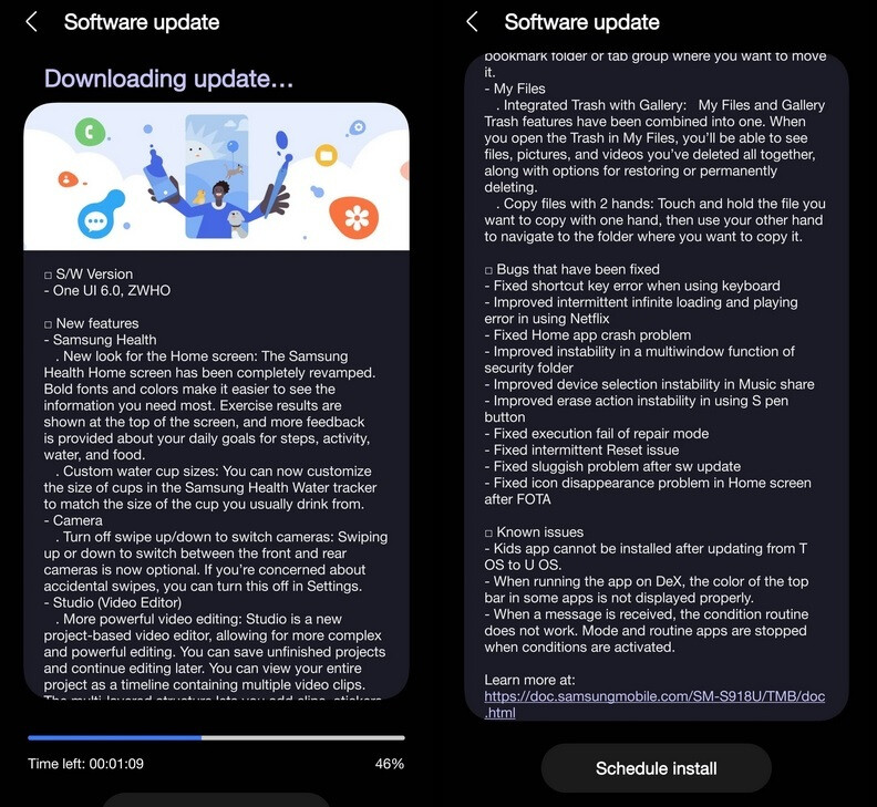 Die Änderungsliste für das One UI 6/Android 14 Beta 2-Update – One UI 6/Android 14 Beta 2 beginnt mit der Einführung für die Galaxy S23-Serie