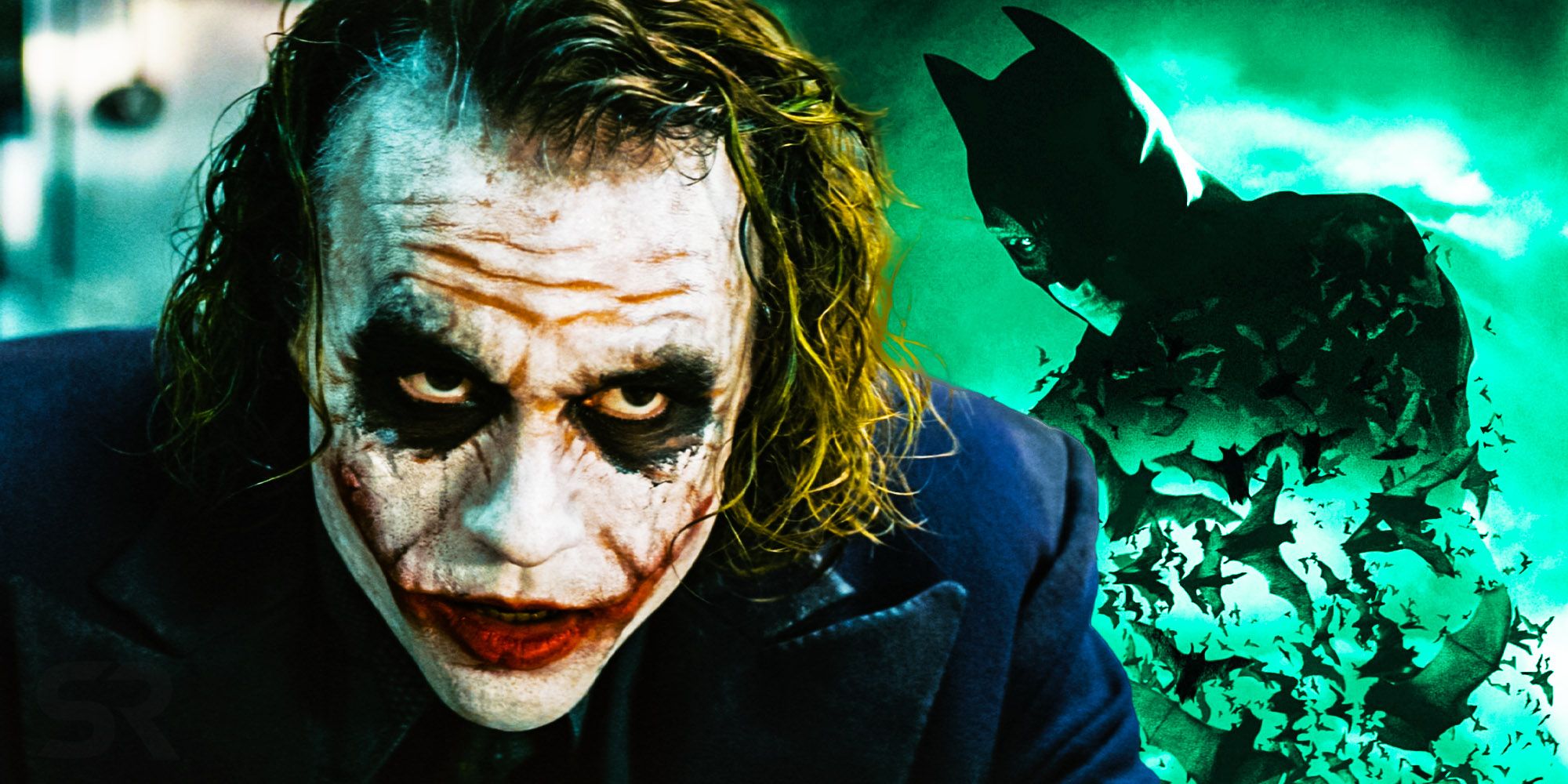Der dunkle Ritter Heath Ledger Joker Batman beginnt