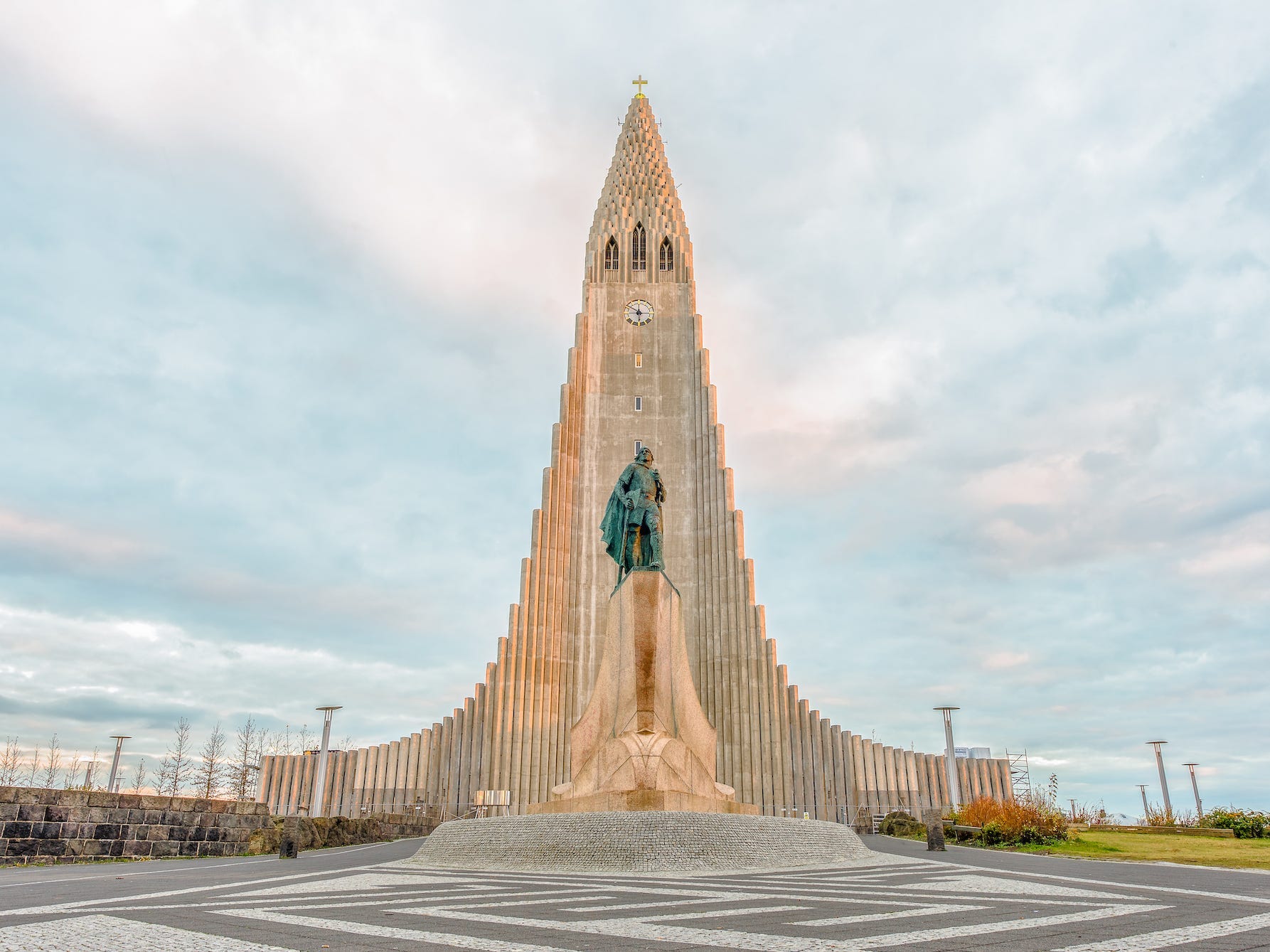 Hallgrimskirkja-Kathedrale, eine lutherische Pfarrkirche, Reykjavik, Island