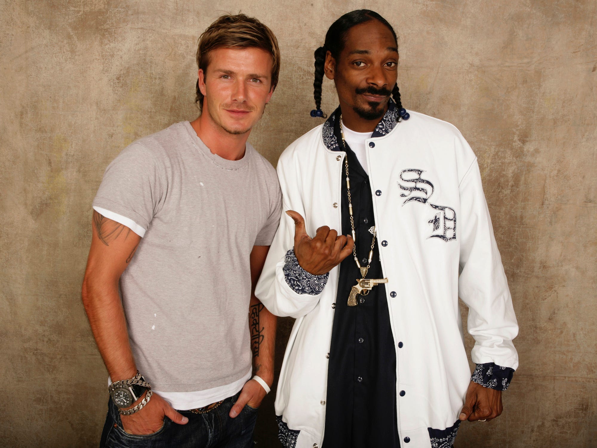Snoop Dogg und David Beckham