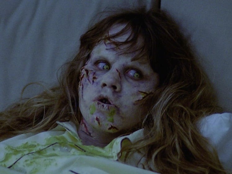 Linda Blair als Reagan in „Der Exorzist“.