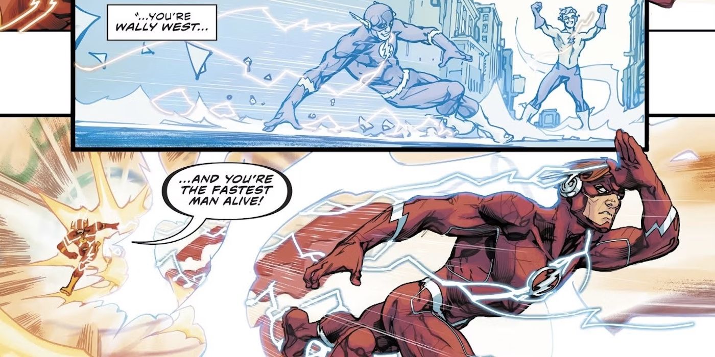 Wally West schneller als Barry Allen