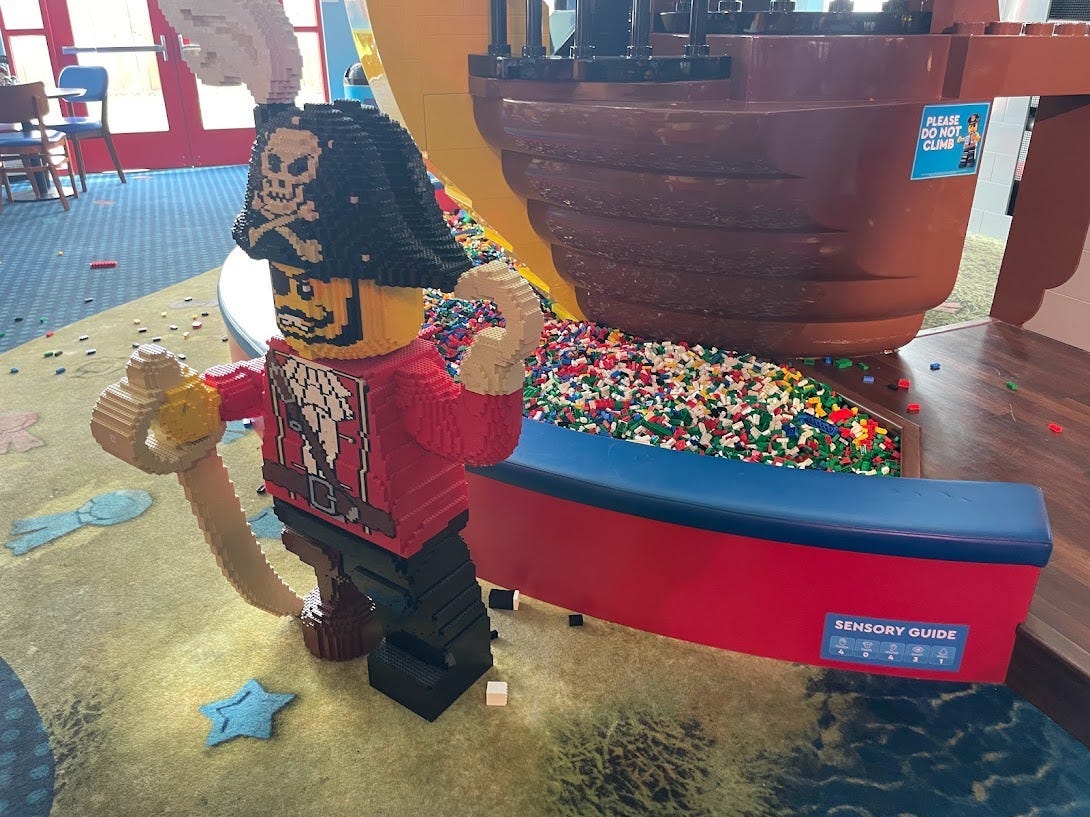 Legoland New York-Ausstellung.