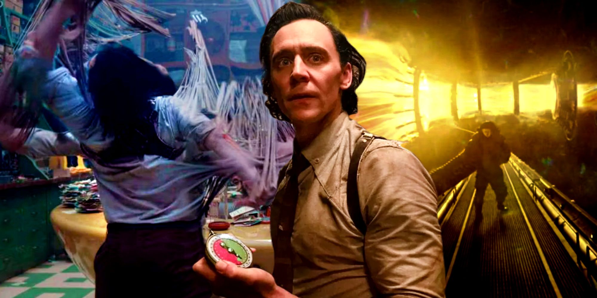 Lokis Zeitsprung und Zeitreise in Loki Staffel 2, Folge 1