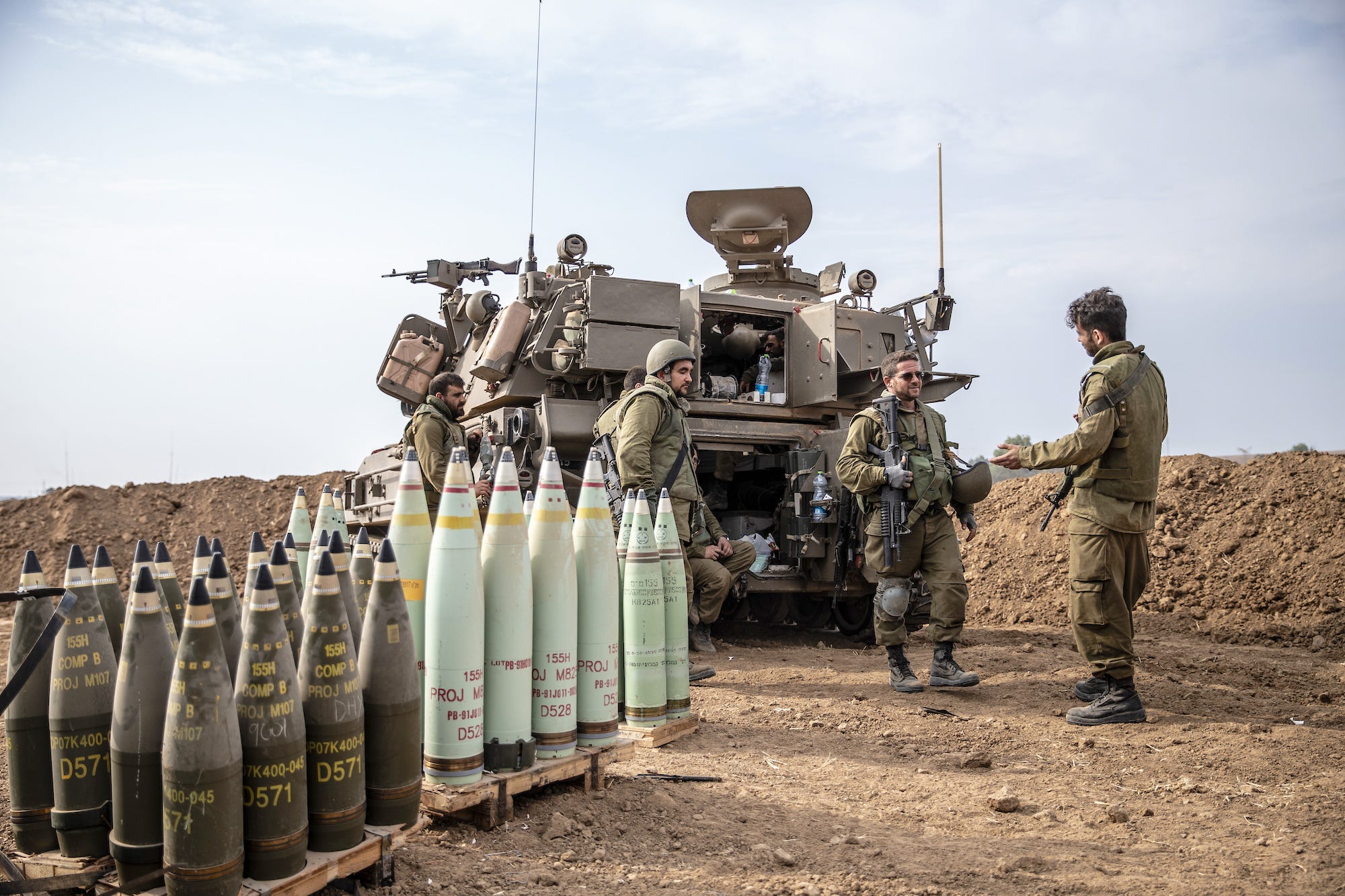 Israelische Artillerie beschießt Sderot mit weißem Phosphor