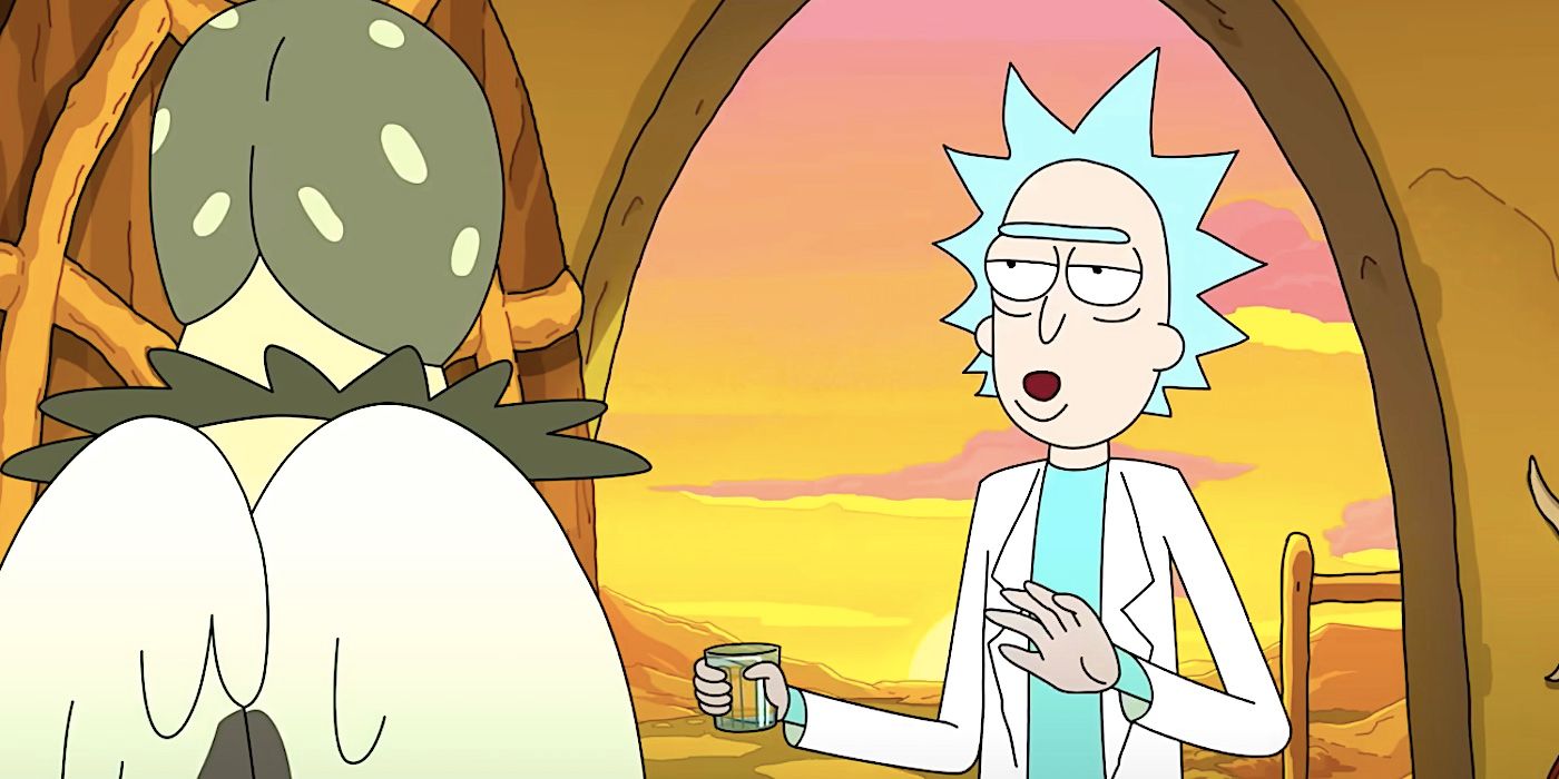 Rick spricht im Trailer zur siebten Staffel von Rick und Morty mit Birdperson