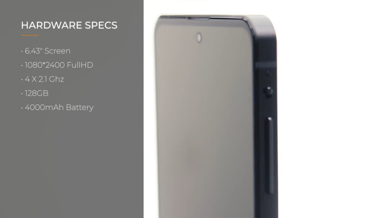 Die Hardware von Murena 2 – Kickstarter-Projekt verspricht das erste Smartphone mit integriertem Datenschutzschalter