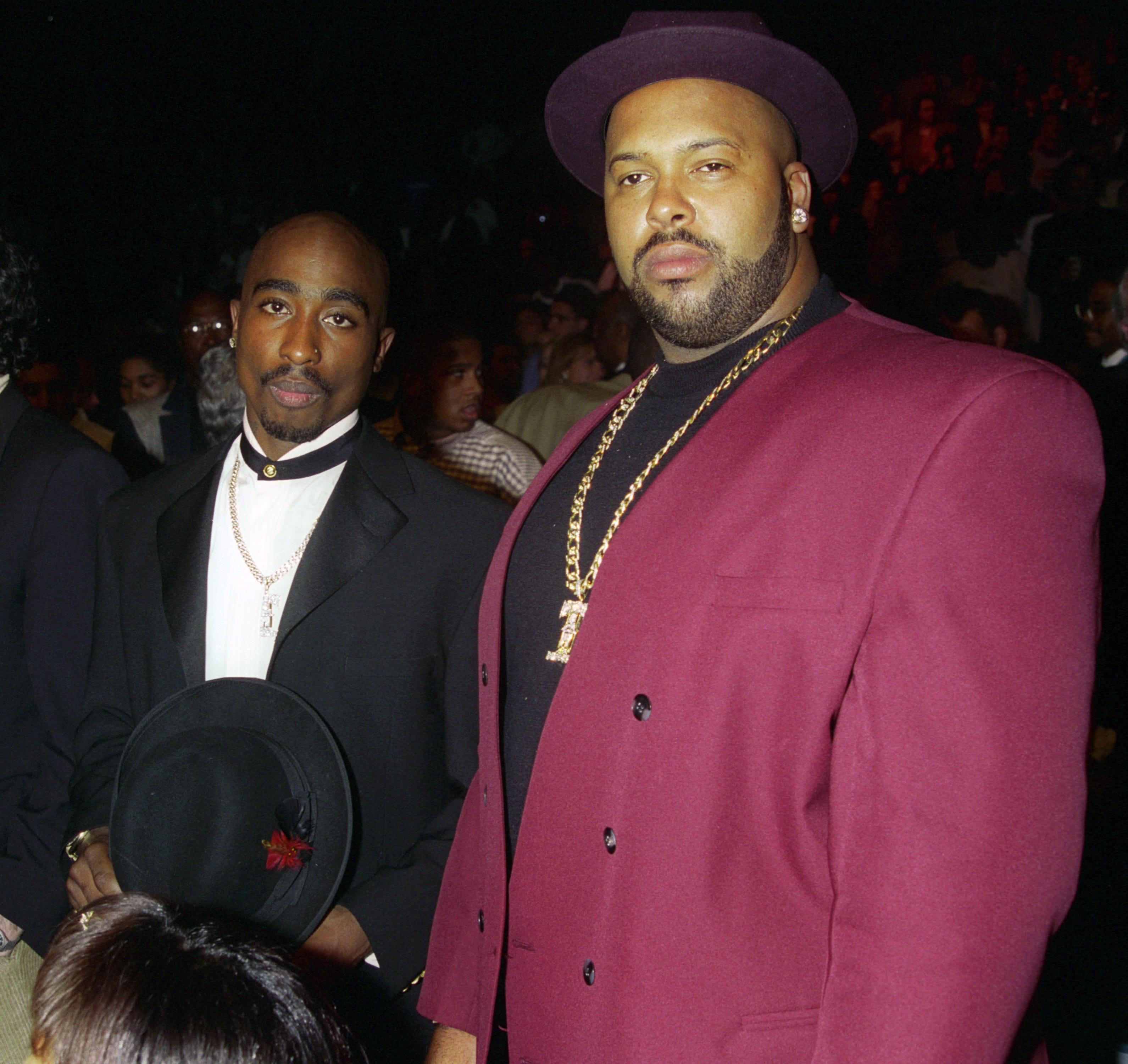 Tupac Shakur und Marion „Suge“ Knight im MGM Grand in Las Vegas, einige Monate vor dem Tod des Rappers.