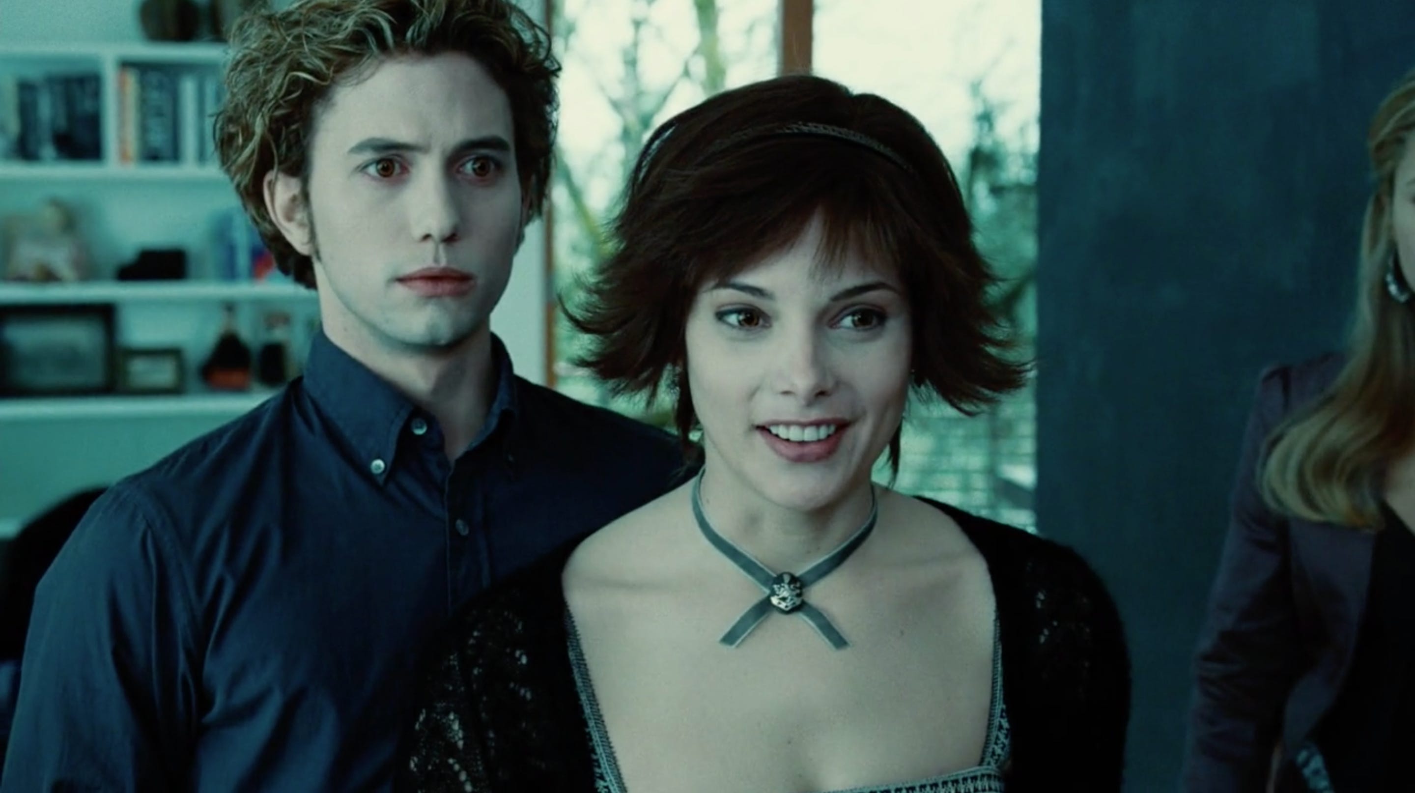 Jackson Rathbone und Ashley Greene als Jasper und Alice in „Twilight“.