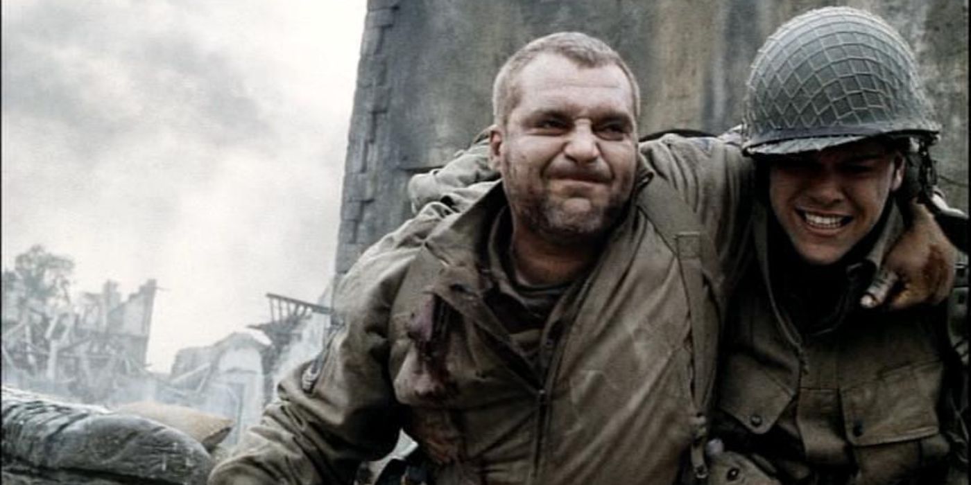 Saving Private Ryan – Tom Sizemore und Matt Damon als Sergeant Horvath und Private Ryan