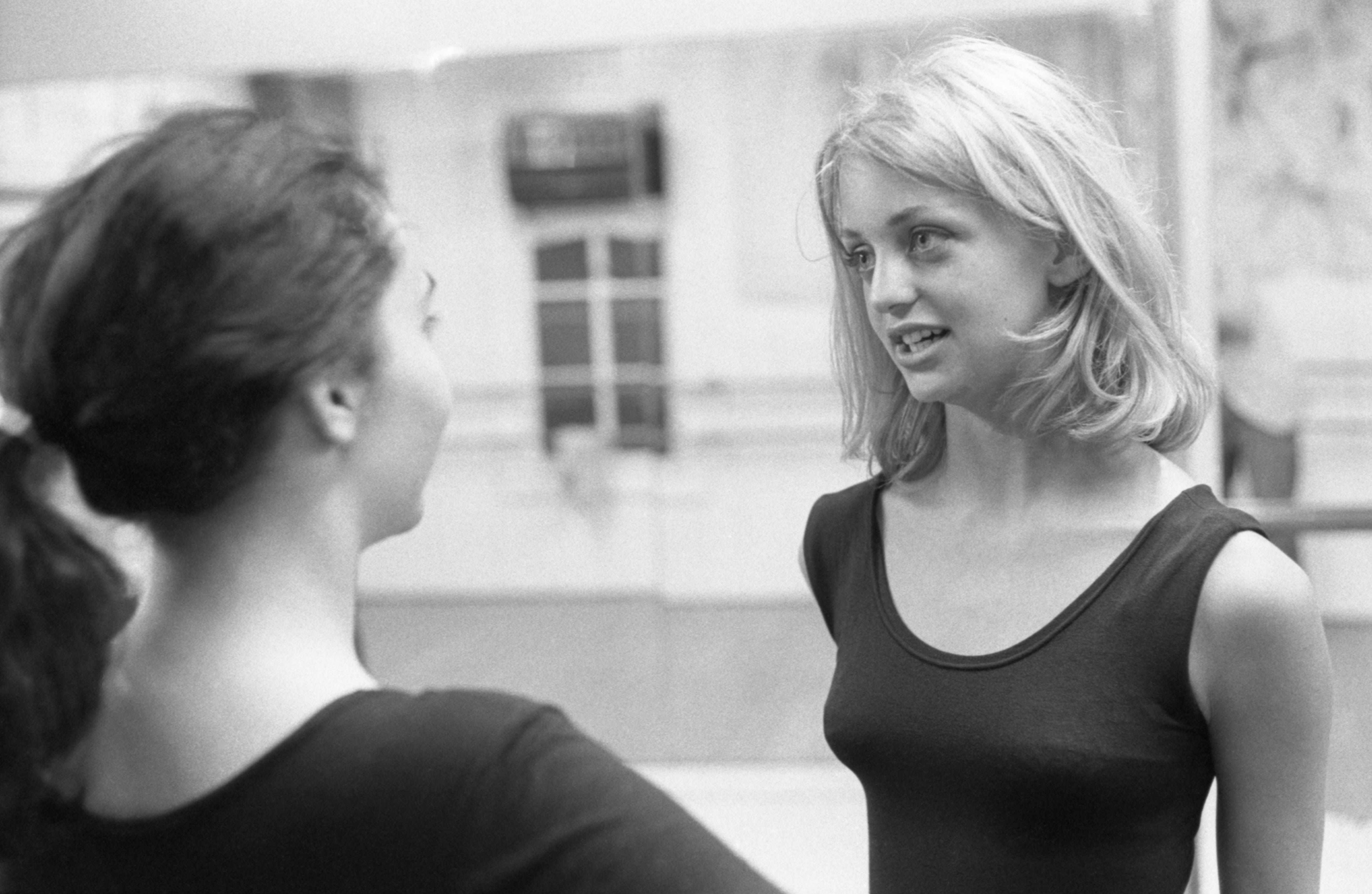 Goldie Hawn im Wally Saunders Dance Studio im März 1964.