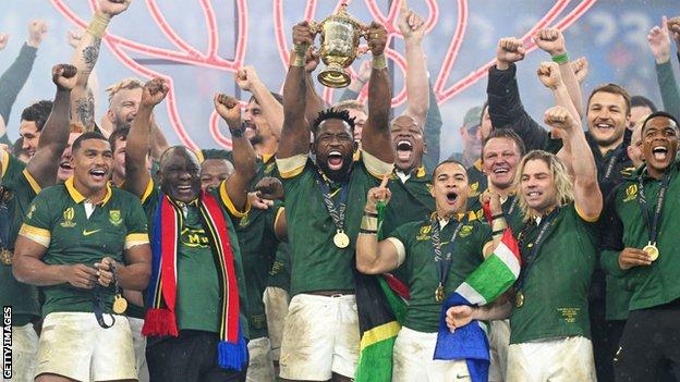 Siya Kolisi gewinnt die Weltmeisterschaft
