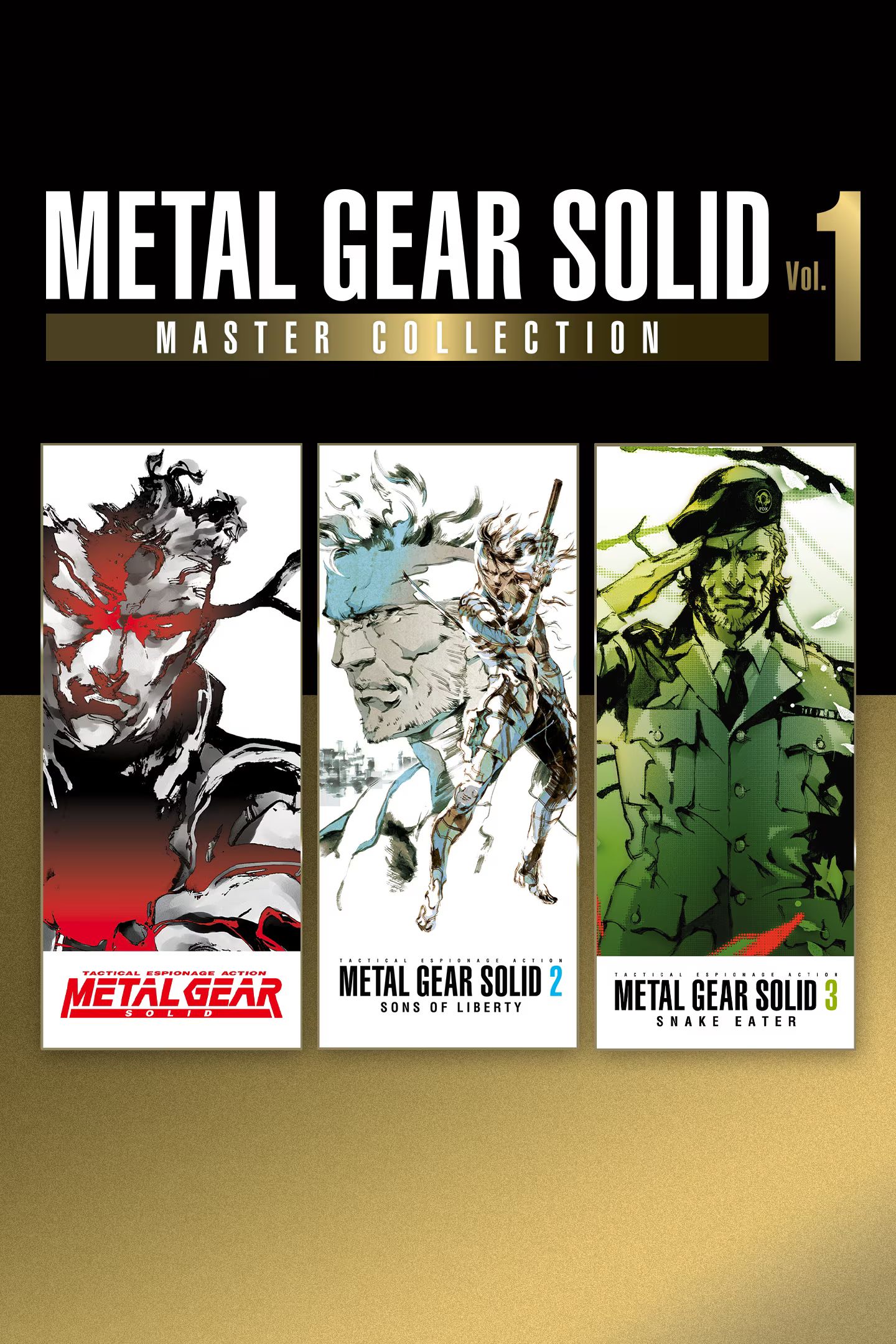 Metal Gear Solid Master Collection Vol 1 Spielposter