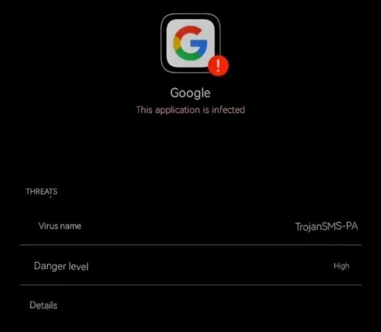Die Google-App wird von Huawei gemeldet – Huawei-Telefone teilen den Benutzern mit, dass die Google-App Schadsoftware und gefährlich sei und deinstalliert werden sollte