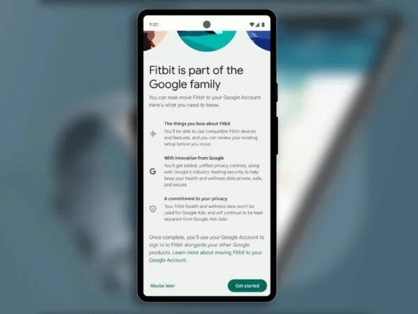 Migrationsassistent in der Fitbit-App / Quelle – Google – Sie benötigen ein Google-Konto-Login, um Fitbit-Funktionen auf der Pixel Watch 2 und Fitbit Charge 6 nutzen zu können