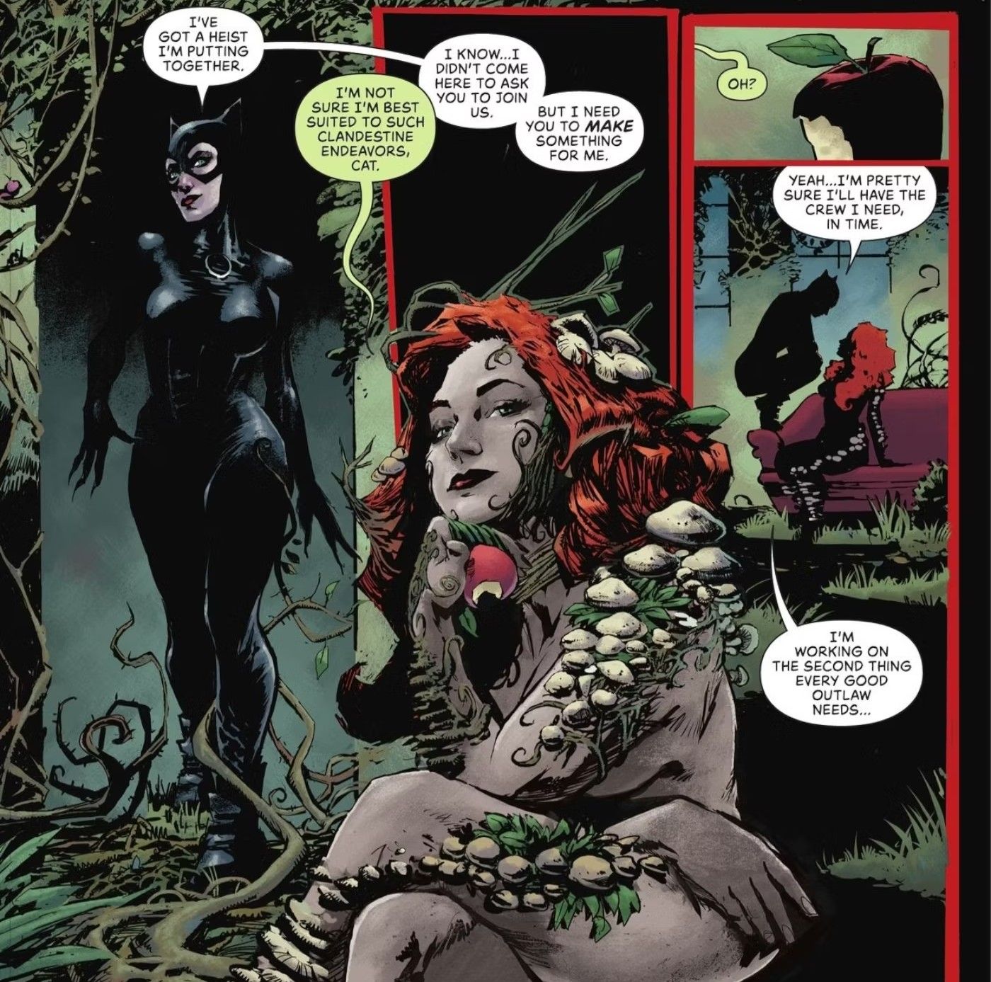Catwoman bittet Poison Ivy um Hilfe