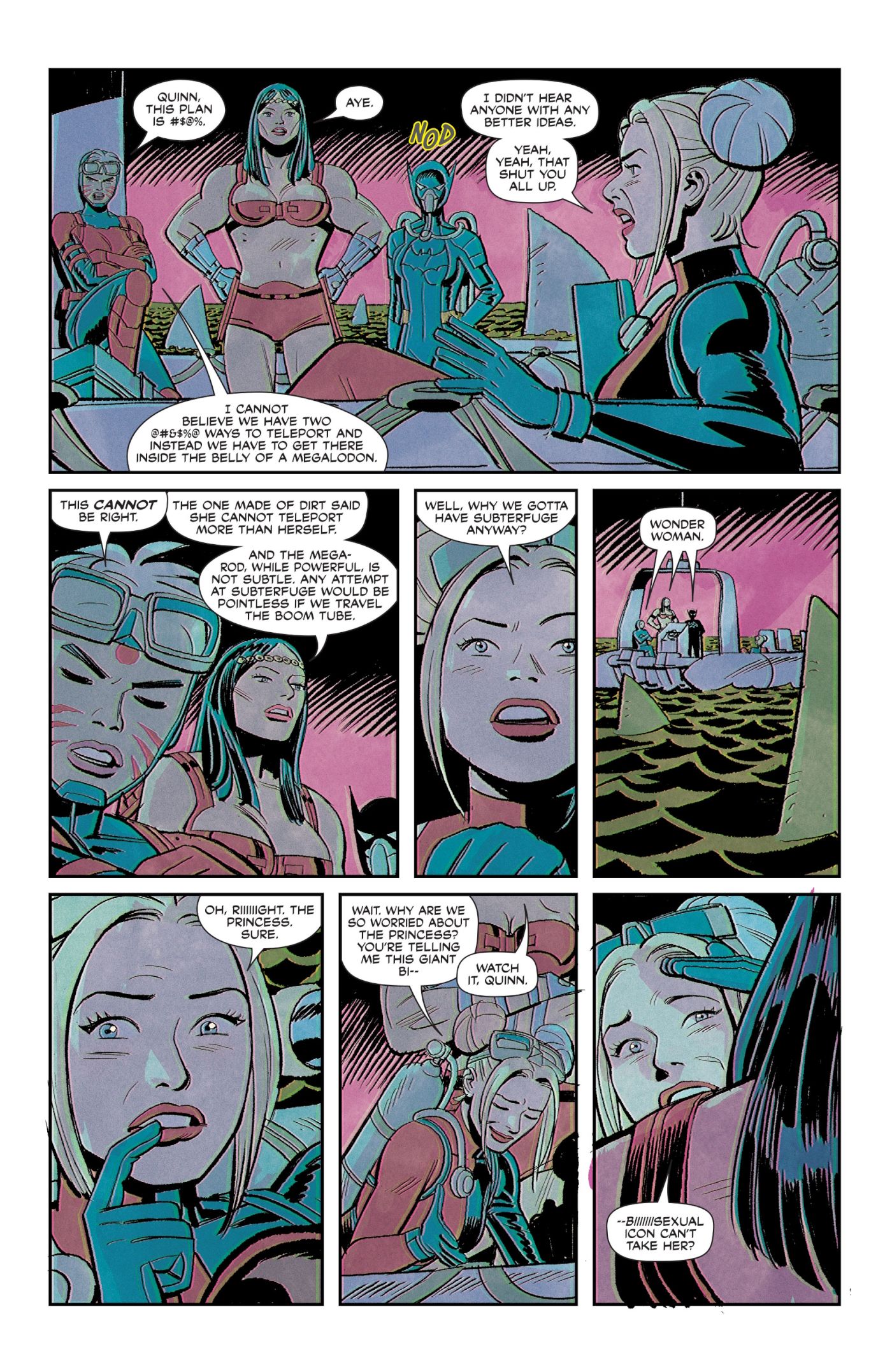 Vorschau auf „Birds of Prey #3“, Harley Quinn hat einen Plan