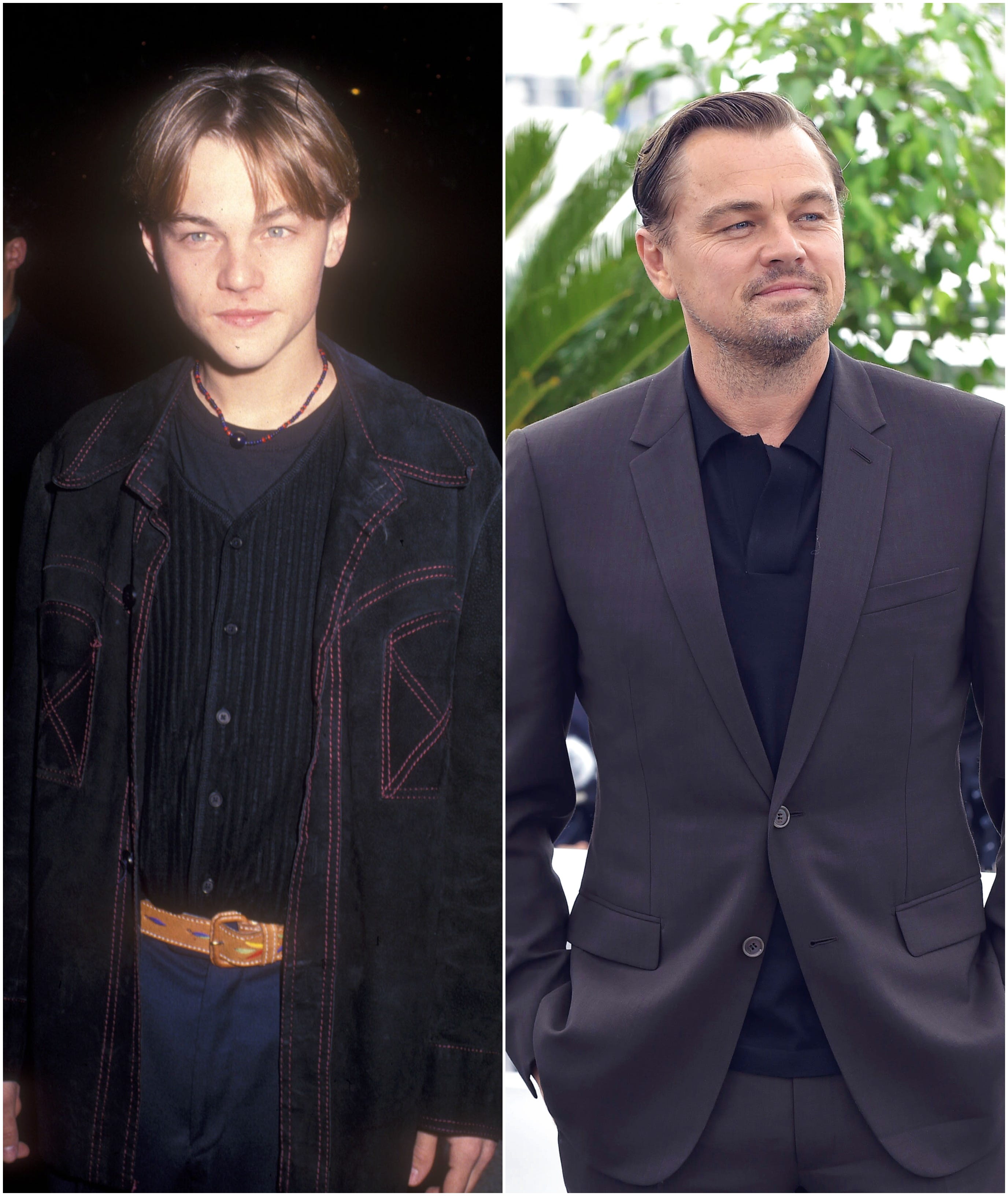 Leonardo DiCaprio im Jahr 1993 vs. 2023