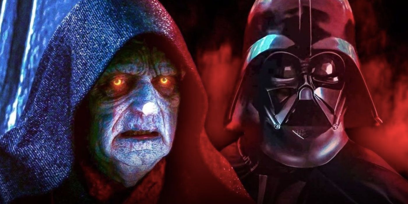 Darth Vader und Palpatine.