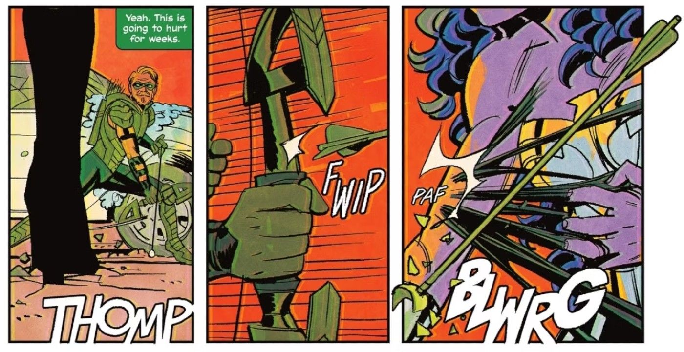 Green Arrow setzt Pfeile gegen Wonder Woman ein